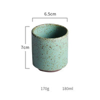 Handmade Green Ceramic Tableware