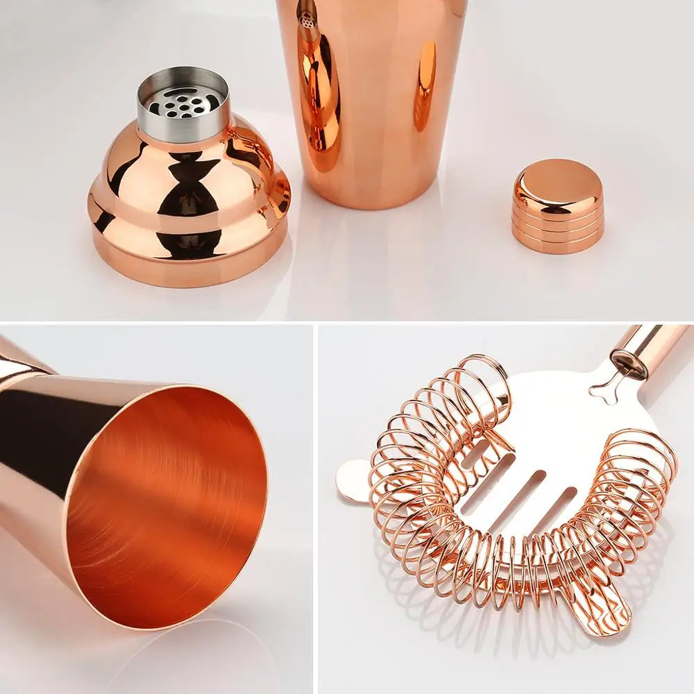 Sixteen-Piece Cocktail Shaker Kit