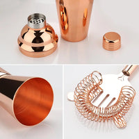 Sixteen-Piece Cocktail Shaker Kit