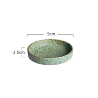 Handmade Green Ceramic Tableware