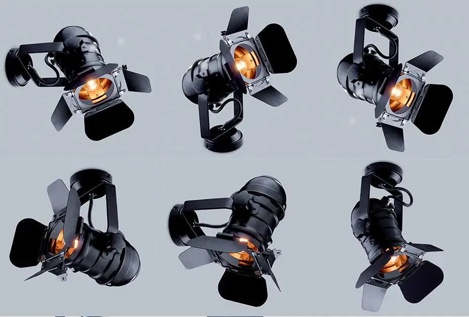 Industrial Tripod Studio Floor Lamp