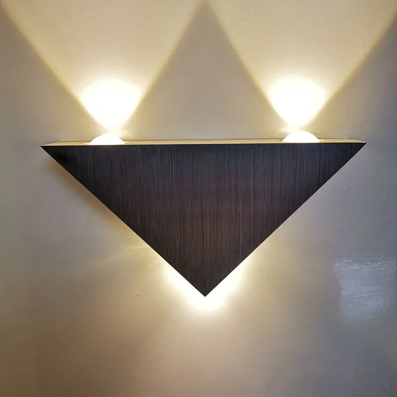 Triangle Aluminum Wall Light