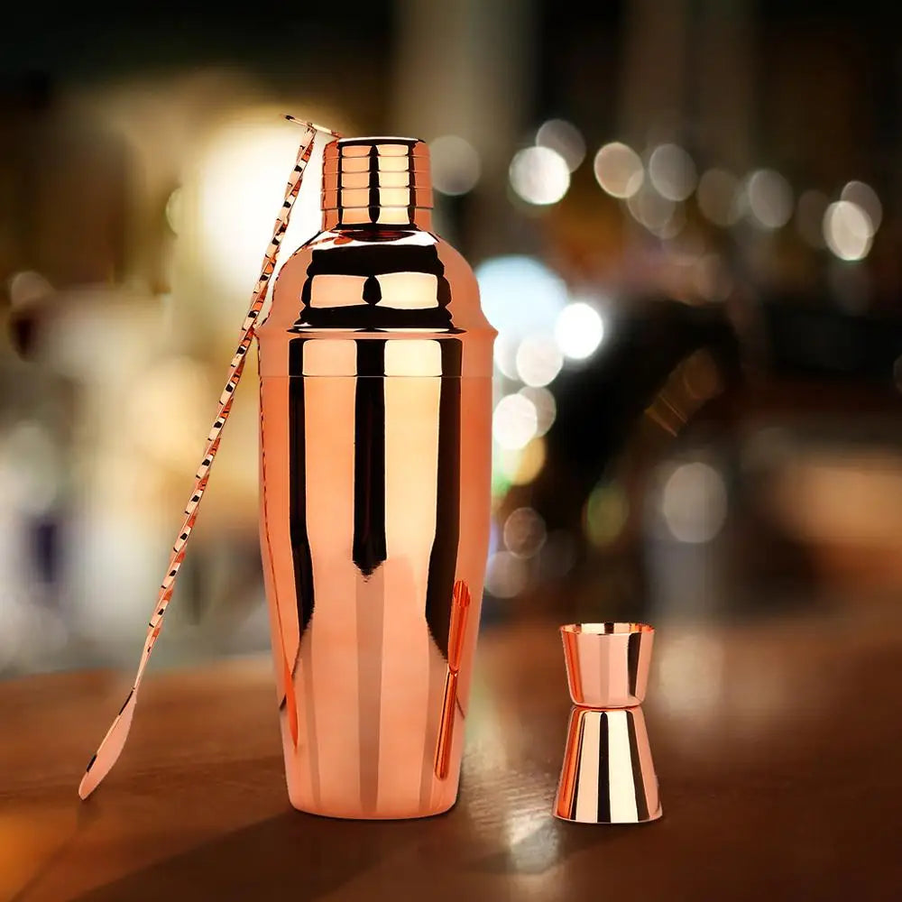 Sixteen-Piece Cocktail Shaker Kit