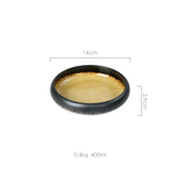 Ice Glaze Ceramic Sushi Plate