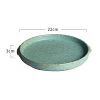 Handmade Green Ceramic Tableware