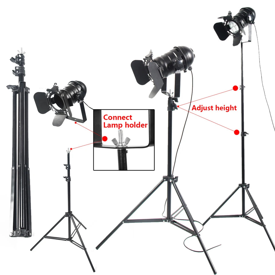 Industrial Tripod Studio Floor Lamp