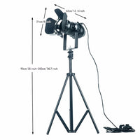 Industrial Tripod Studio Floor Lamp