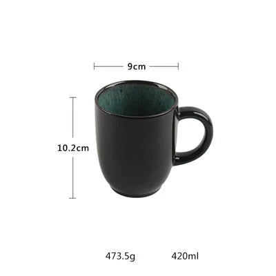 Peacock Glazed Ceramic Dinnerware