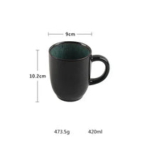 Peacock Glazed Ceramic Dinnerware