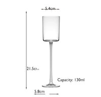 Handblown Lead-Free Champagne Flute Set