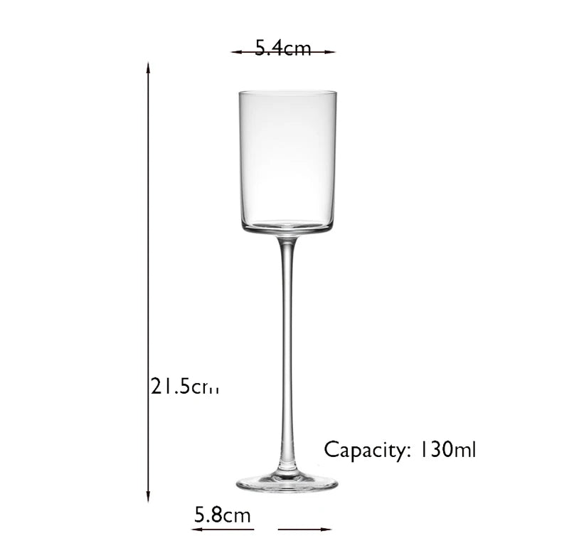 Handblown Lead-Free Champagne Flute Set