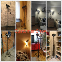 Industrial Tripod Studio Floor Lamp
