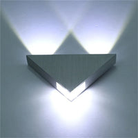 Triangle Aluminum Wall Light