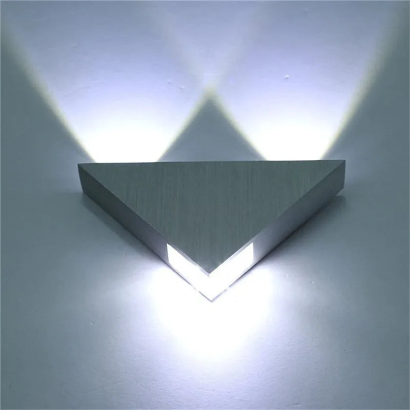 Triangle Aluminum Wall Light