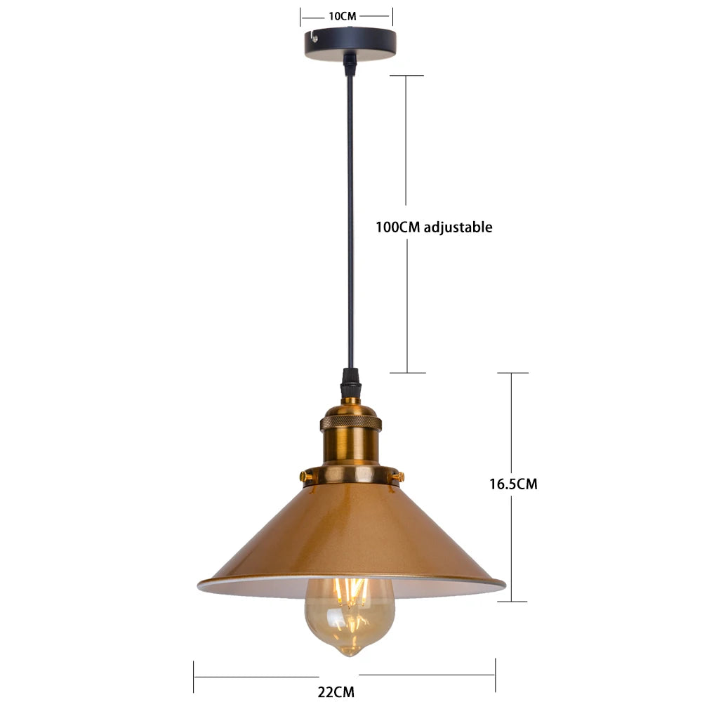 Vintage Iron Kitchen Pendant