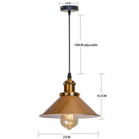 Vintage Iron Kitchen Pendant