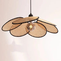 Handwoven Rattan Pendant Chandelier