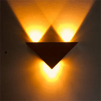 Triangle Aluminum Wall Light