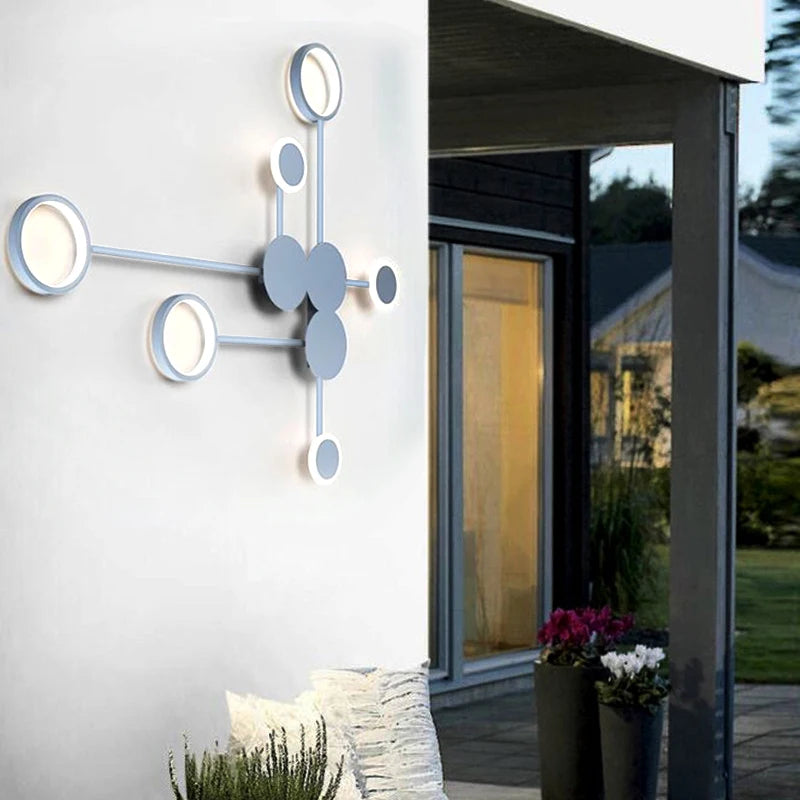 Nordic Multi Head Wall Lamp