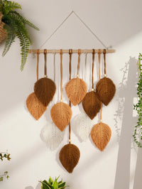 Leaf Macrame Wall Hanging