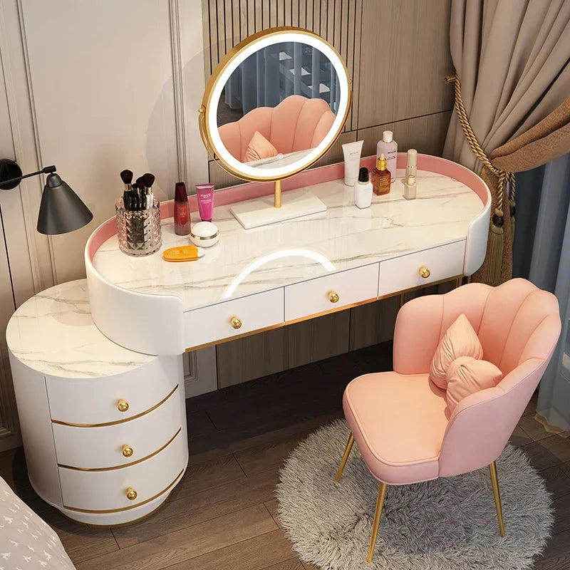 Vanity Table With Stool