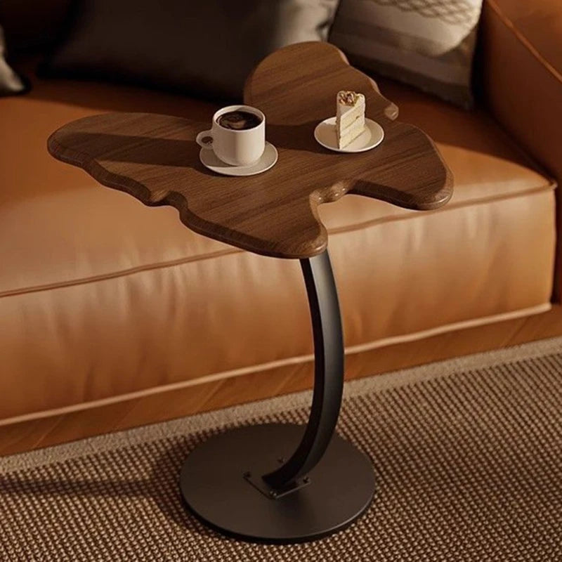 Butterfly Wooden Side Table