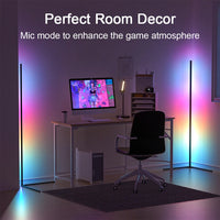 RGB Atmospheric Corner Floor Lamp