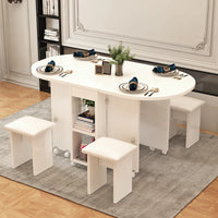 Folding Four-Chair Dining Set