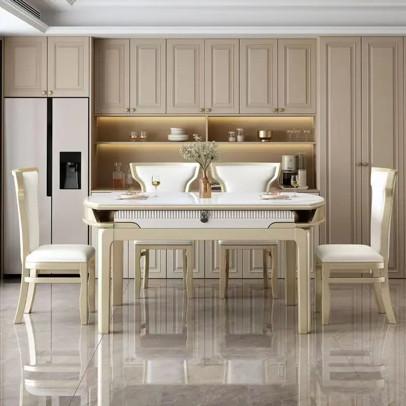 Handmade Solid Wood Dining Set