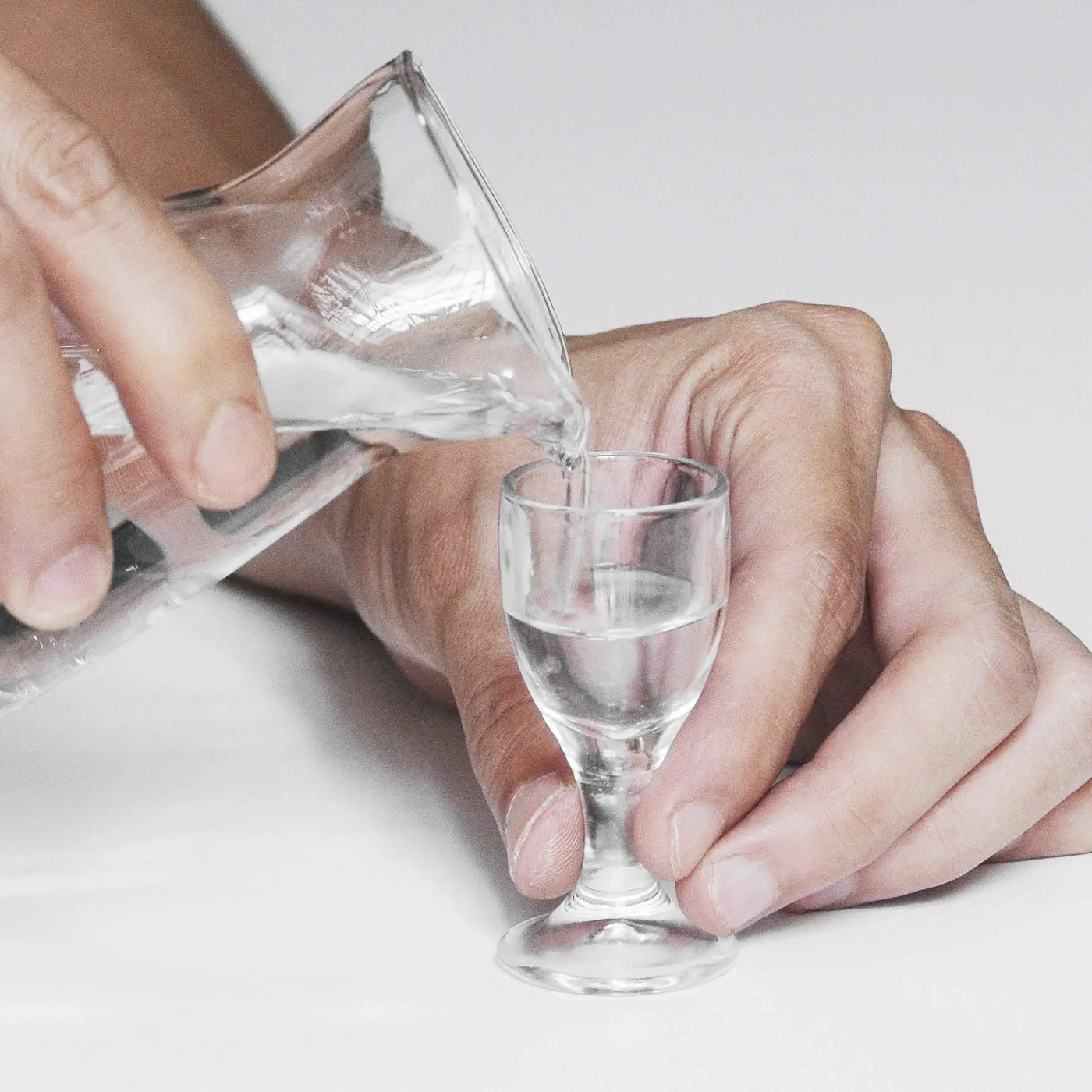 Mini Stemmed Shot Glass Set