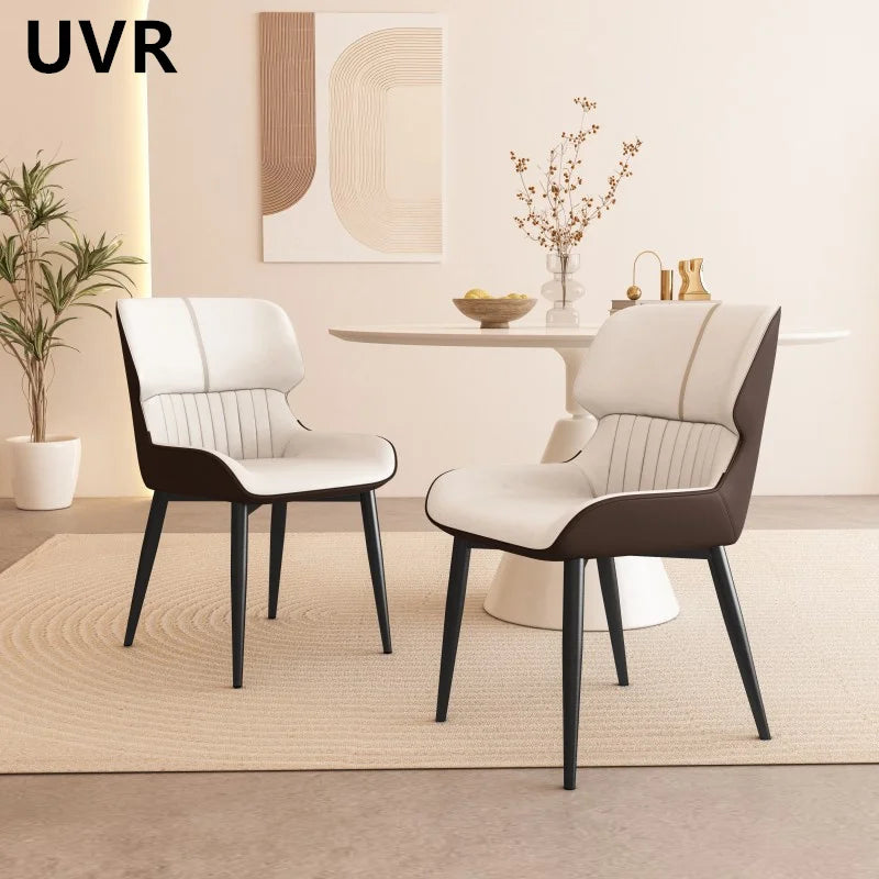 Cushioned Armless Dining Chair Set