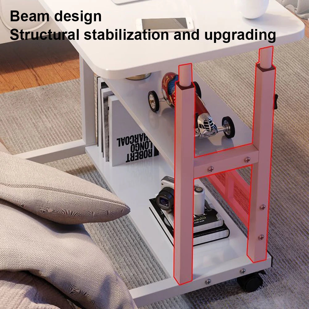Rolling Height-Adjustable Laptop Desk