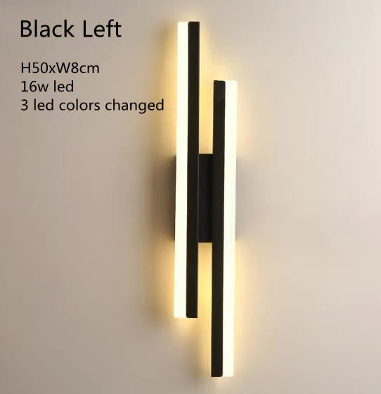 Copper Line LED Wall Lamp