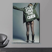 Kate Moss Canvas Poster