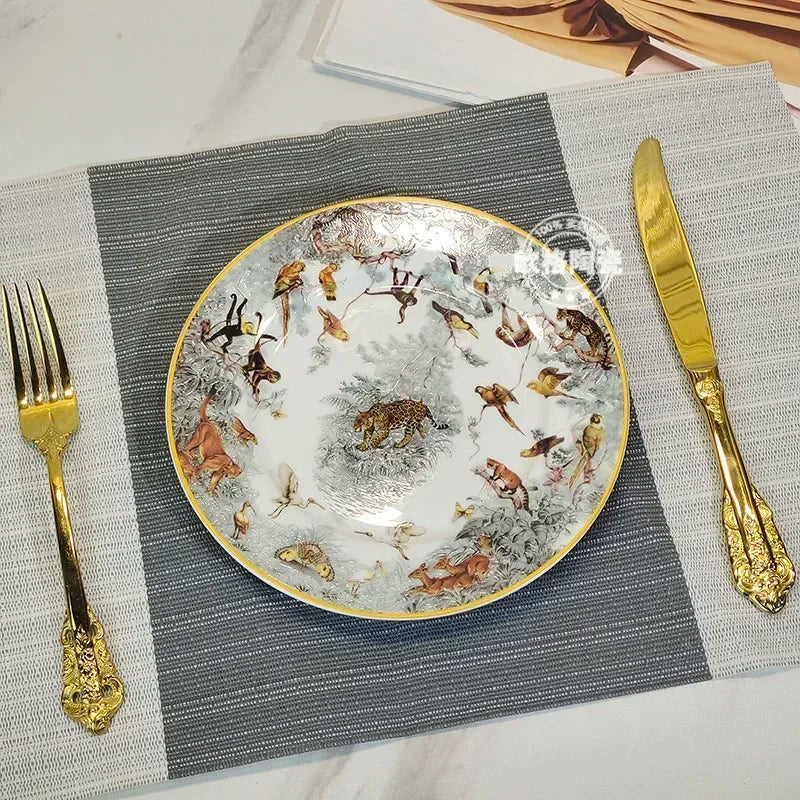 Jungle Ceramic Dinnerware Gift Set