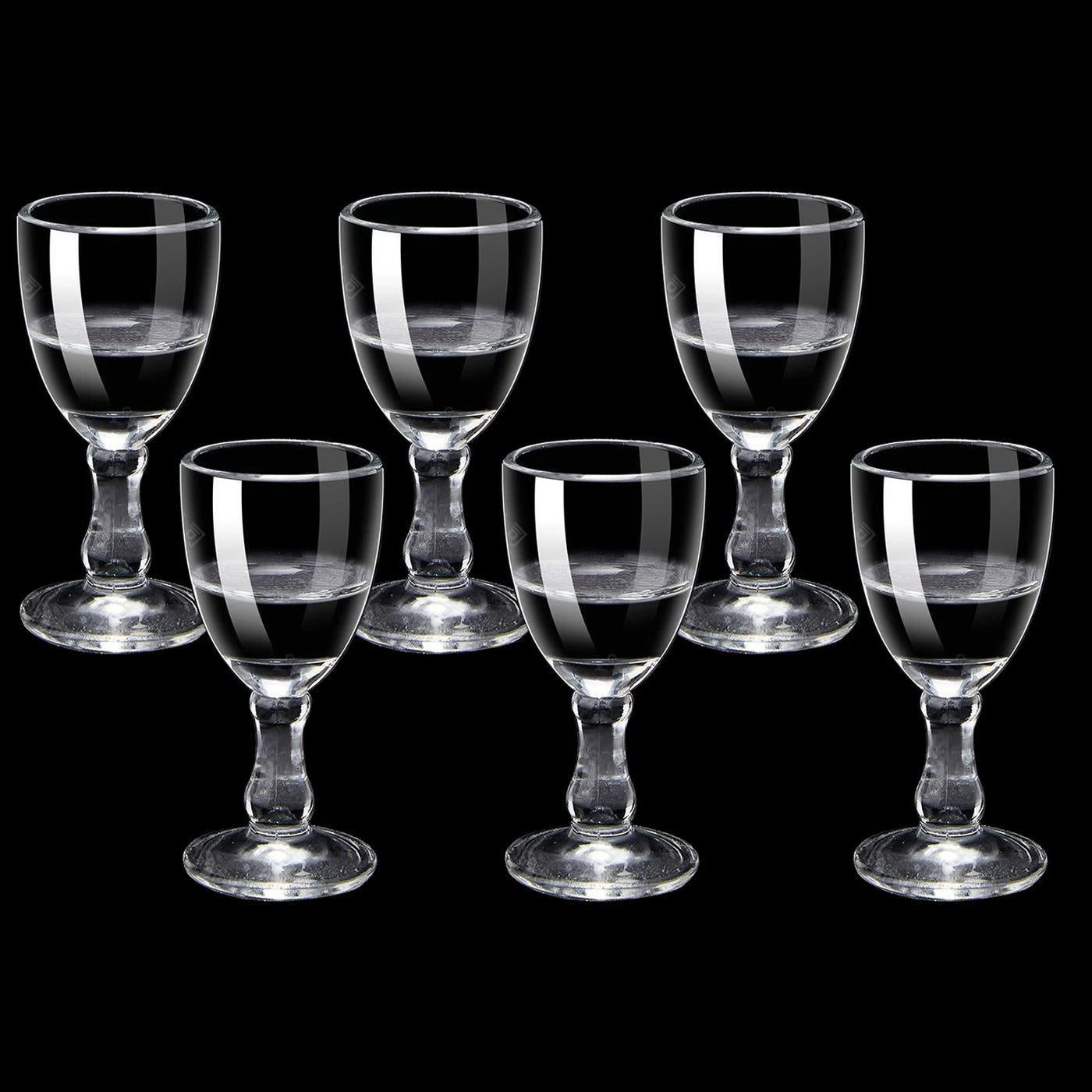 Mini Stemmed Shot Glass Set