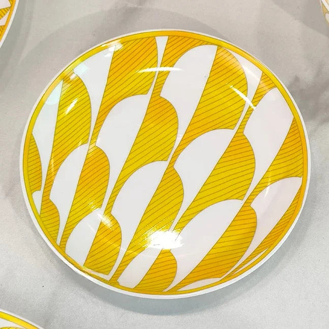 Geometric Bone China Dinnerware Set
