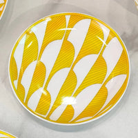 Geometric Bone China Dinnerware Set