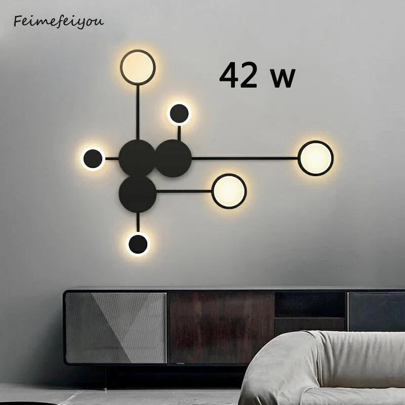 Nordic Multi Head Wall Lamp