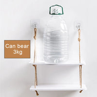 Rustic Wall Storage Shelf