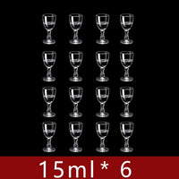 Mini Stemmed Shot Glass Set