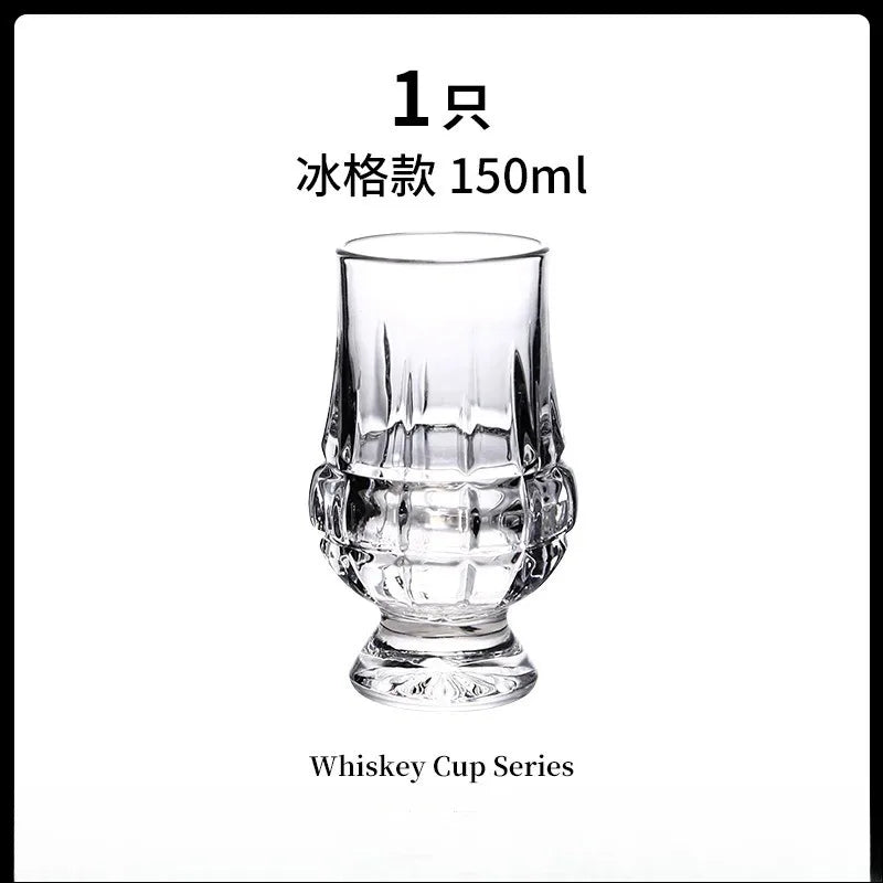 Textured Whiskey Tasting Glass Set