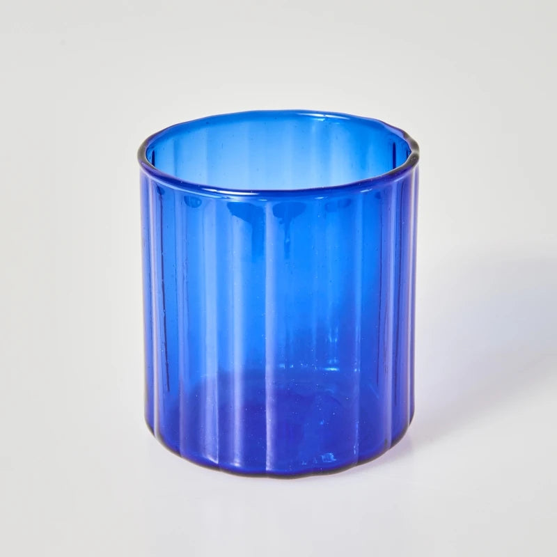 Heat Resistant Striped Glass Mug