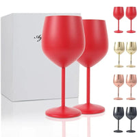 Unbreakable Stainless Steel Wine Goblet