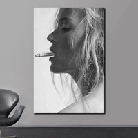 Kate Moss Canvas Poster