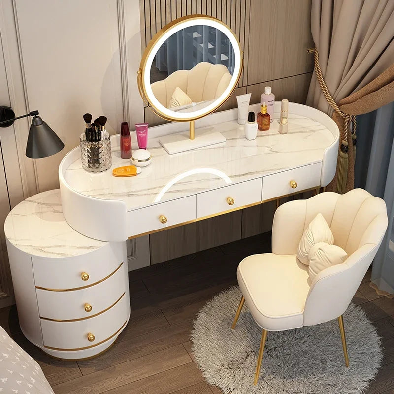 Vanity Table With Stool