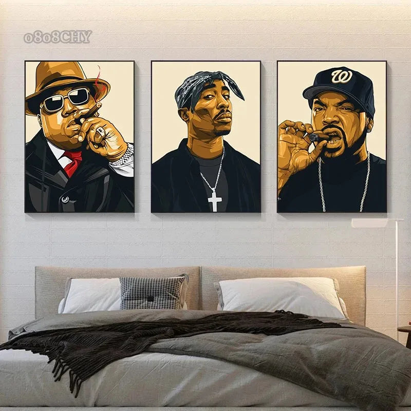 Hip Hop Legends Canvas