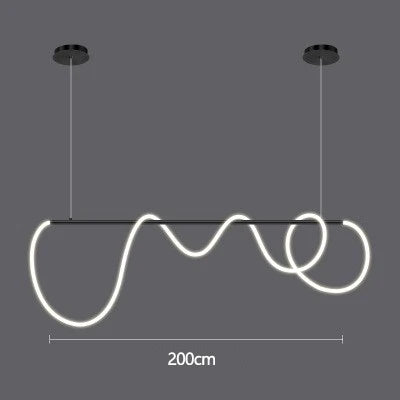 Artistic Hose Pendant Chandelier