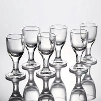 Mini Stemmed Shot Glass Set