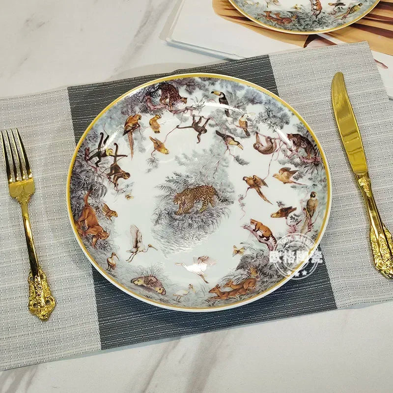 Jungle Ceramic Dinnerware Gift Set